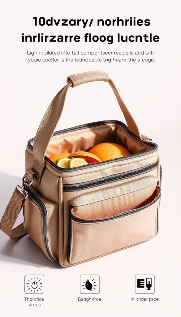 Insulated Lunch Bag Temperature Control