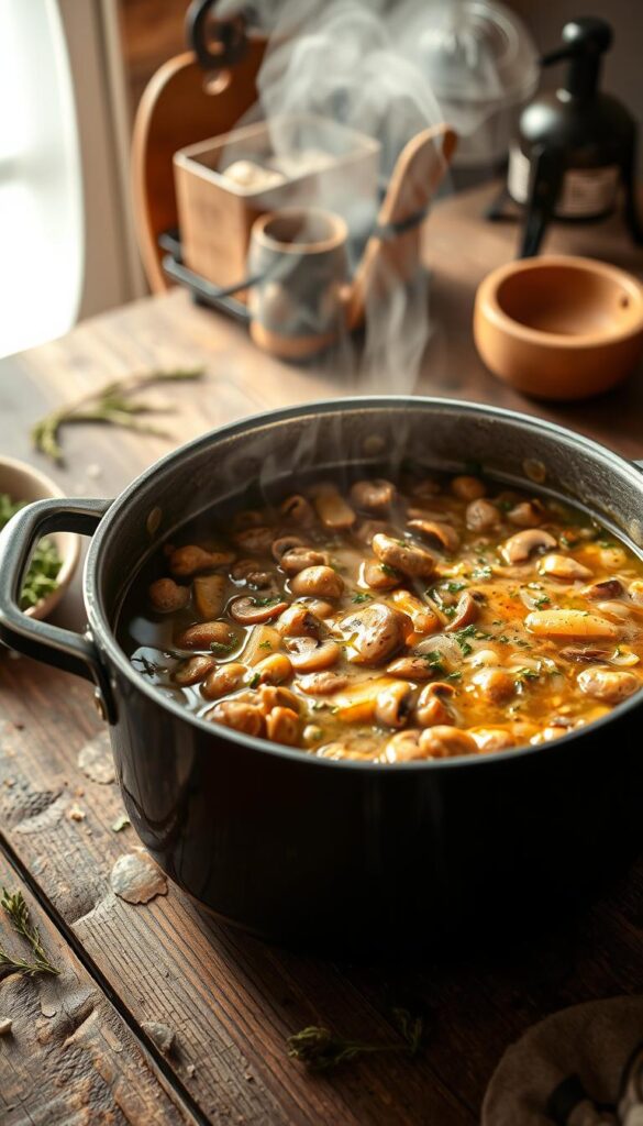 Vegetarian Gravy Preparation