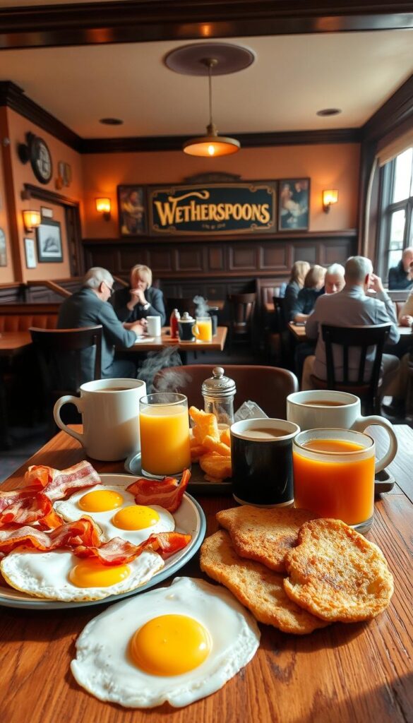 Wetherspoons breakfast deals