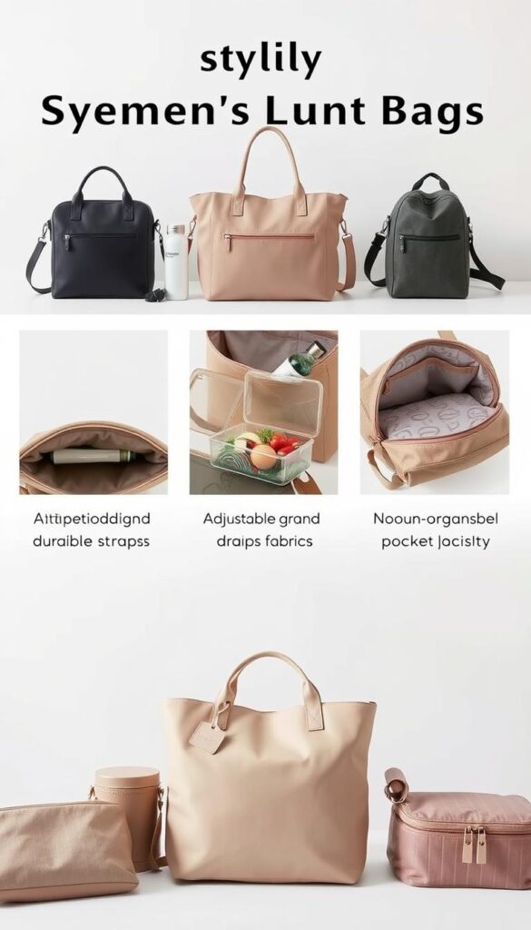 Women's Lunch Bags Features