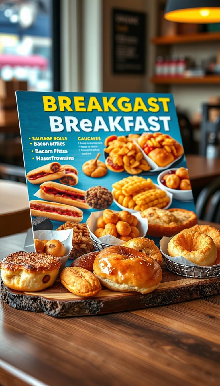 greggs breakfast times