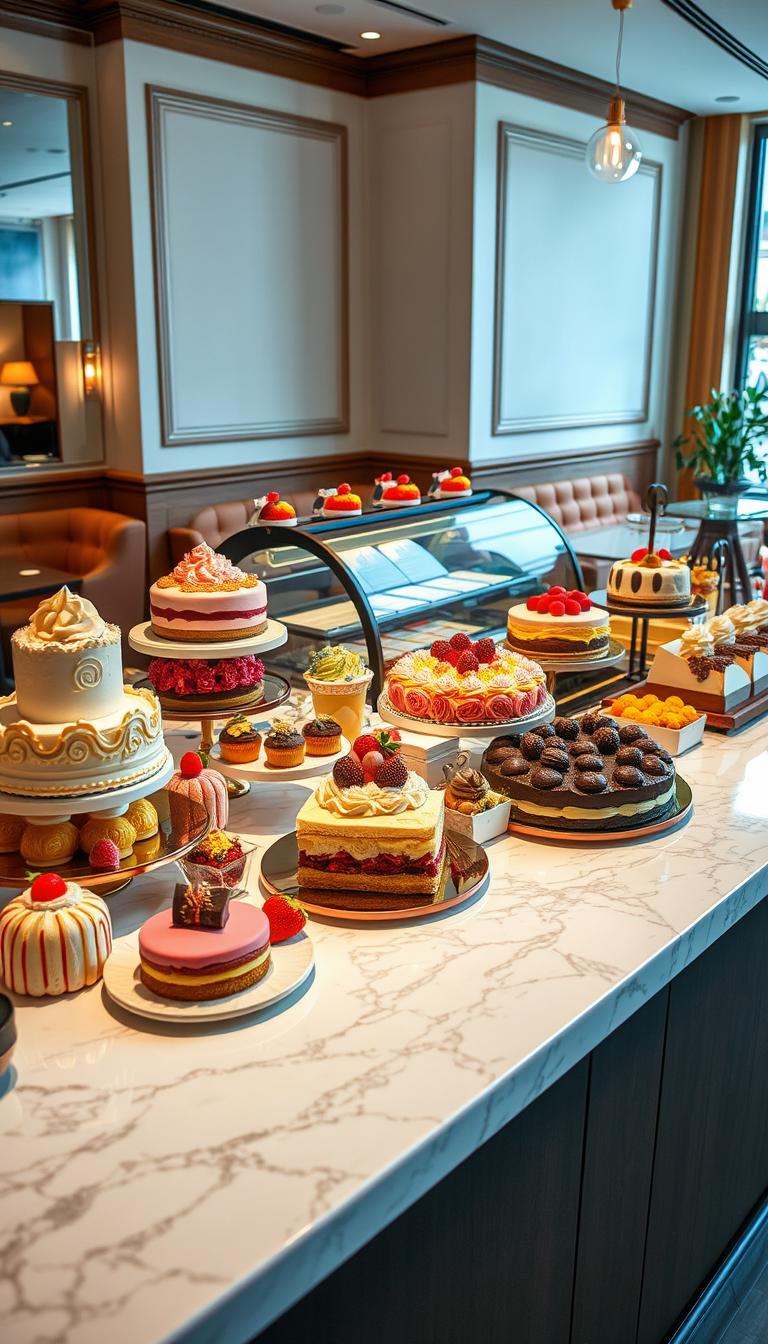 heavenly desserts menu